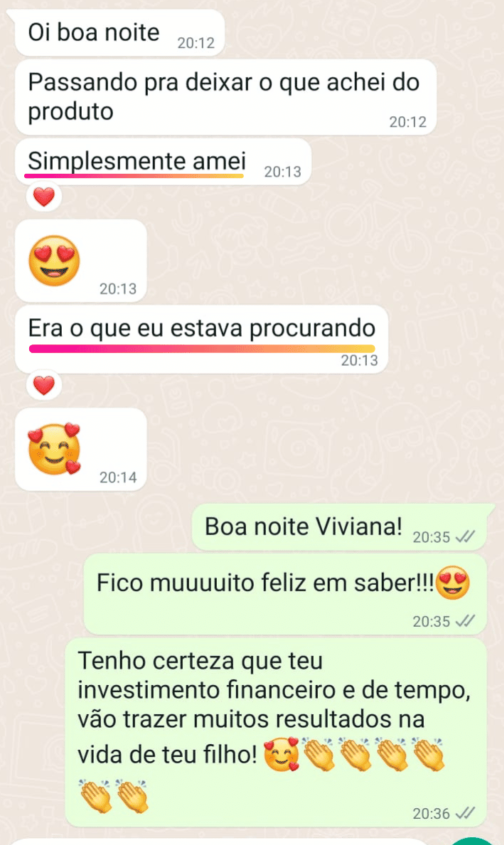 Depoimento real de mãe enviado por mensagem (2 de 6)